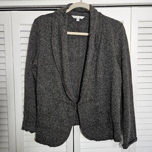 CAbi Dark Gray Marled Jacket, Size M